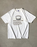 2000s - White "The Life Of An Egg" T-Shirt - M/L