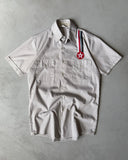 1980s - Taupe Work Shirt - S