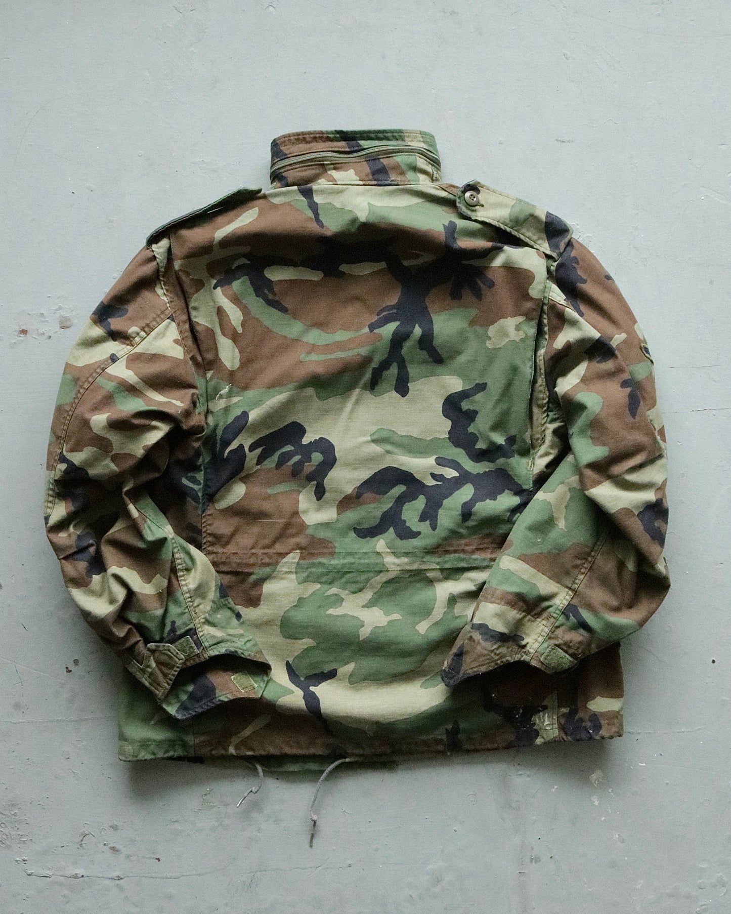 1980s - Camo U.S Military M65 Jacket - M