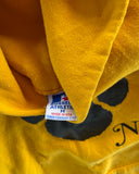 1990s - Russell Yellow NA Hoodie - M