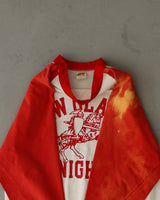 1970s - White/Red "Knights" Russell Baseball Tee - S/M