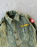 1960s - US. Army Military Button Up - M