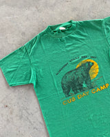 1980s - Green Cub Day Camp Graphic T-Shirt - XS/S