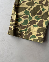 1970s - Duck Camo Fatigue Pants - 34x24
