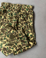 1970s - Duck Camo Fatigue Pants - 34x24