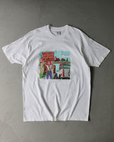 1990s - White "Will Work For Wool" T-Shirt - XL
