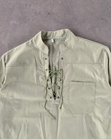1990s - Sage Green Shirt - L