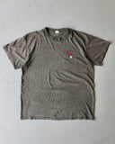 1980s - Charcoal Distressed "Texas" T-Shirt - S