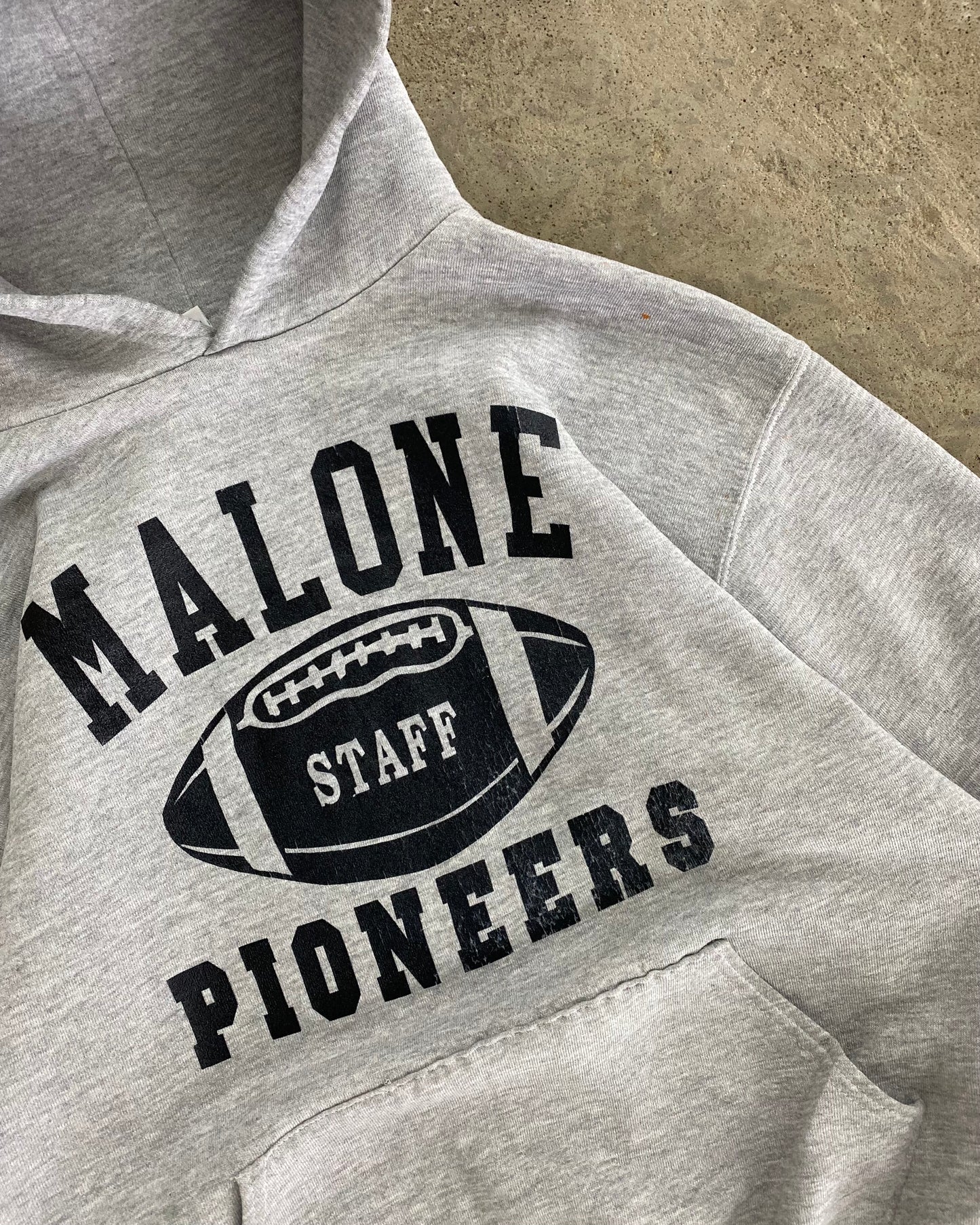 1990s - Grey "Malone" Russell Hoodie - M