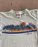 1980s - Aqua "Hawaii" Graphic T-Shirt - S