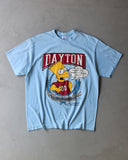 1990s - Light Blue "Bart Simpson" T-Shirt - M/L