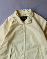 1970s - Baby Yellow Harrington Jacket - M