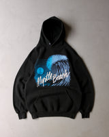 1980s - Black Myrtle Beach Hoodie - M