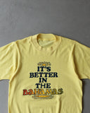 1980s - Baby Yellow "Bahamas" T-Shirt - XS