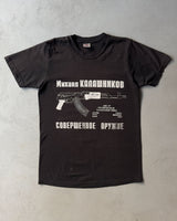 1990s/2000s - Black AKC-47 T-Shirt - S