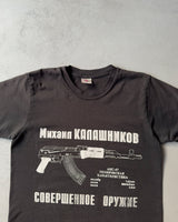 1990s/2000s - Black AKC-47 T-Shirt - S