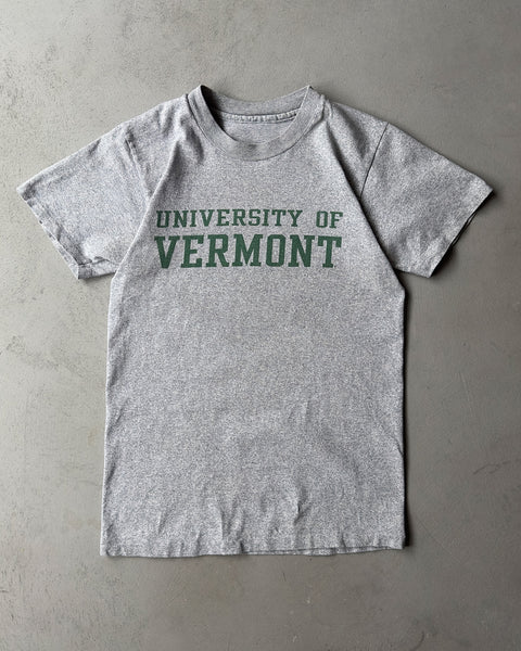 1980s - Heather Grey Vermont Heavy T-Shirt - S