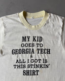 1970s - Eggshell "This Stinkin' Shirt" T-Shirt - XS/S