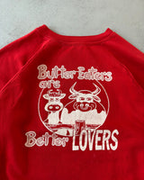 1980s - Red Butter Eaters Crewneck - XS/S